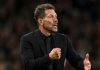 Gestur Diego Simeone di laga Arsenal vs Atletico Madrid