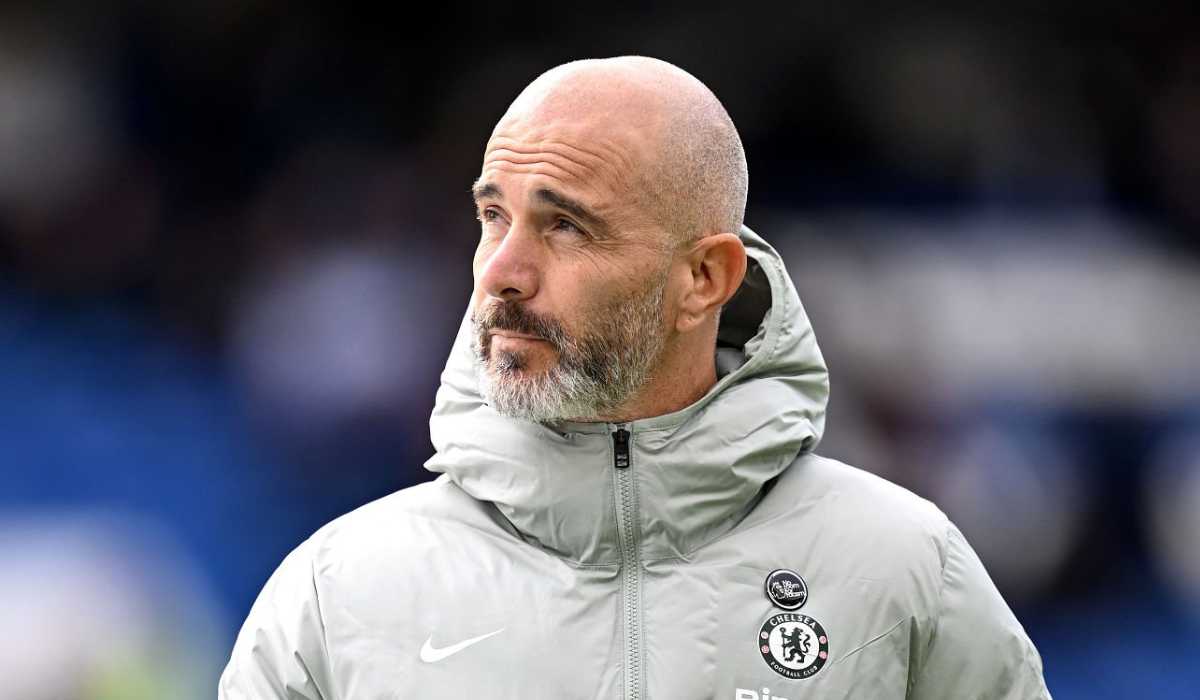 Gestur Enzo Maresca di laga Chelsea vs Sunderland Gestur Enzo Maresca di laga Chelsea vs Sunderland