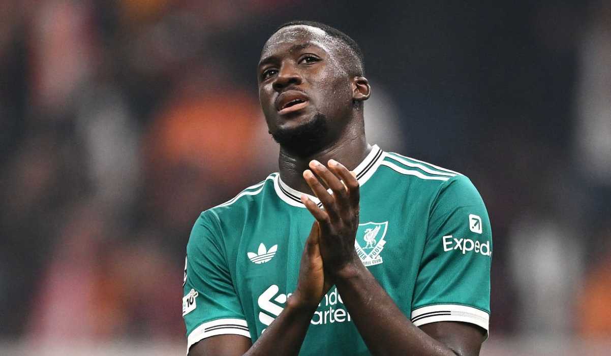 Gestur Ibrahima Konate di laga Galatasaray vs Liverpool