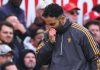 Gestur Ruben Amorim di laga Manchester United vs Sunderland