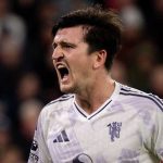 Manchester United Dapat Angin Segar, Dua Bek Tengah Andalan Segera Pulih Harry Maguire merayakan golnya ke gawang Liverpool
