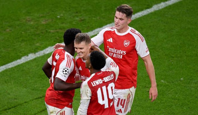 Hasil Arsenal vs Olympiacos