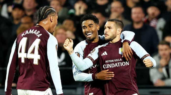 Hasil Feyenoord vs Aston Villa - Liga Europa