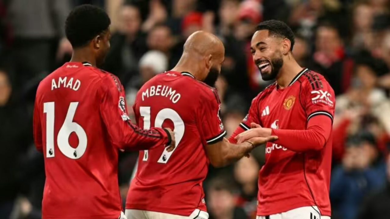 Hasil Manchester United vs Brighton skor akhir 4-2