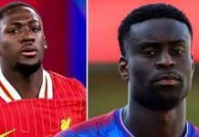 Ibrahima Konate dan Marc Guehi