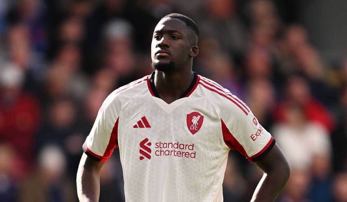 Ibrahima Konate di laga Crystal Palace vs Liverpool Ibrahima Konate di laga Crystal Palace vs Liverpool