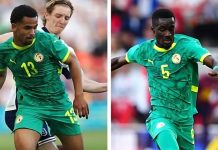 Iliman Ndiaye dan Idrissa Gueye pemain Senegal