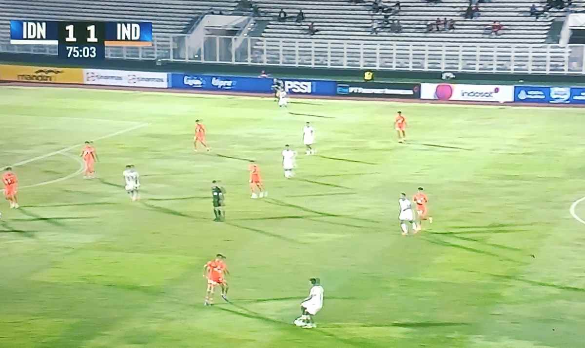 Hasil Indonesia U23 vs India 1-1: Skuad Garuda Selamat dari Kekalahan