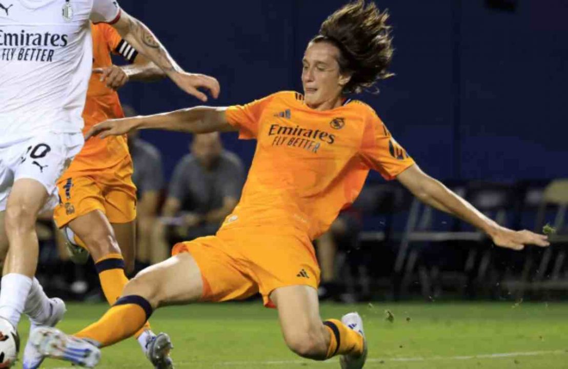 Joan Martinez dalam aksinya untuk Real Madrid musim lalu sebelum cedera