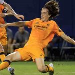 Alonso Sambut Bek Muda Real Madrid Kembali Berlatih di Tim Utama Setelah Absen Setahun Lebih Joan Martinez dalam aksinya untuk Real Madrid musim lalu sebelum cedera