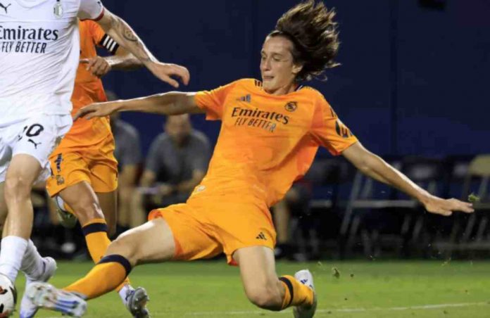 Joan Martinez dalam aksinya untuk Real Madrid musim lalu sebelum cedera