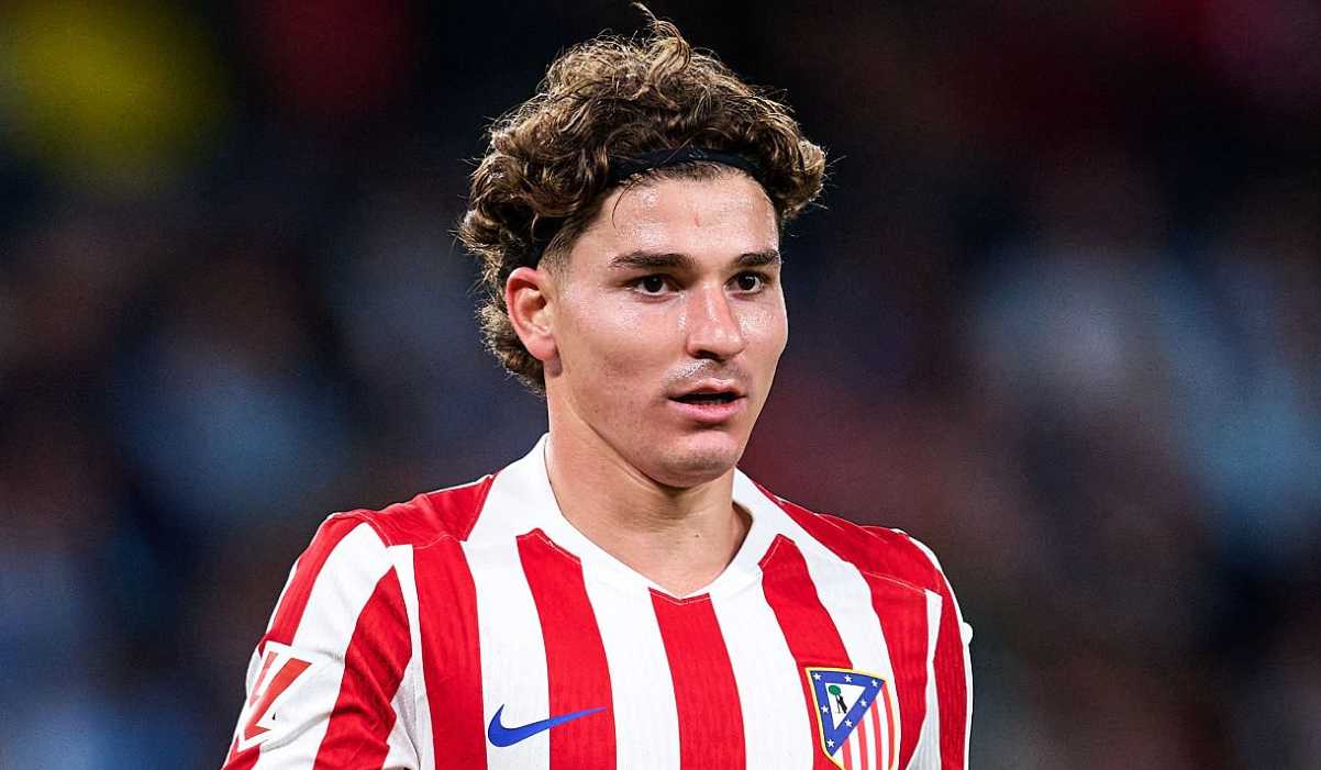 Julian Alvarez di laga Celta de Vigo vs Atletico de Madrid Julian Alvarez di laga Celta de Vigo vs Atletico de Madrid