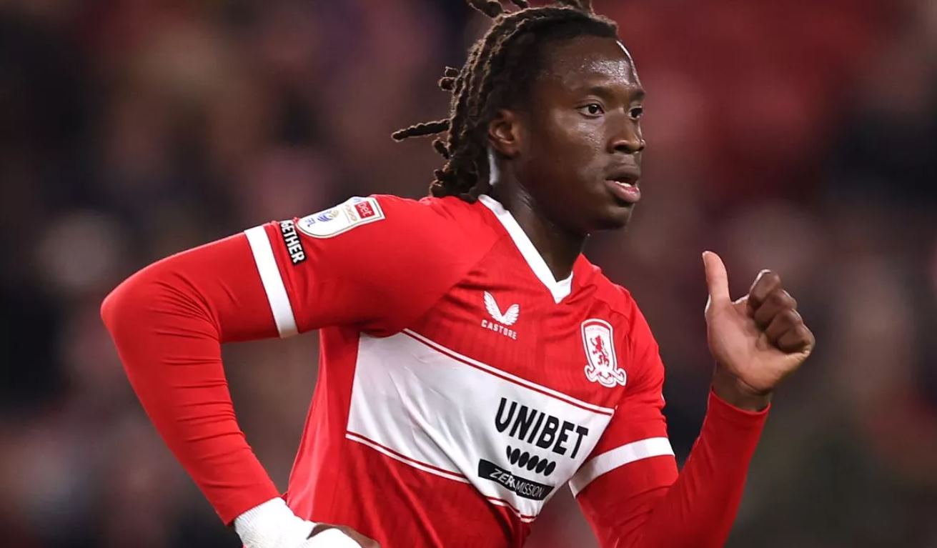 Kaly Sene pemain Middlesbrough Kaly Sene pemain Middlesbrough