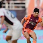 Hasil Borneo FC vs Persik Kediri 2-0: Pesut Etam Menjauh di Puncak Klasemen Kei Hirose dalam Aksinya di Laga Borneo FC vs Persik Kediri