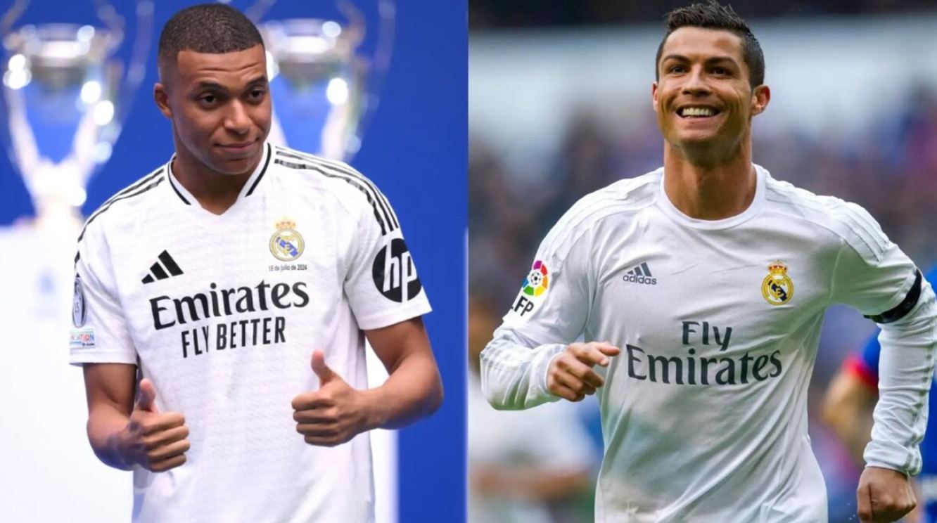Kylian Mbappe dan Cristiano Ronaldo Kylian Mbappe dan Cristiano Ronaldo