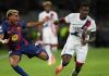 Lamine Yamal vs Nuno Mendes di Liga Champions