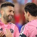 Tinggalkan Tugas Negara, Messi Beri Perpisahan Manis untuk Jordi Alba Lionel Messi dan Jordi Alba - Inter Miami