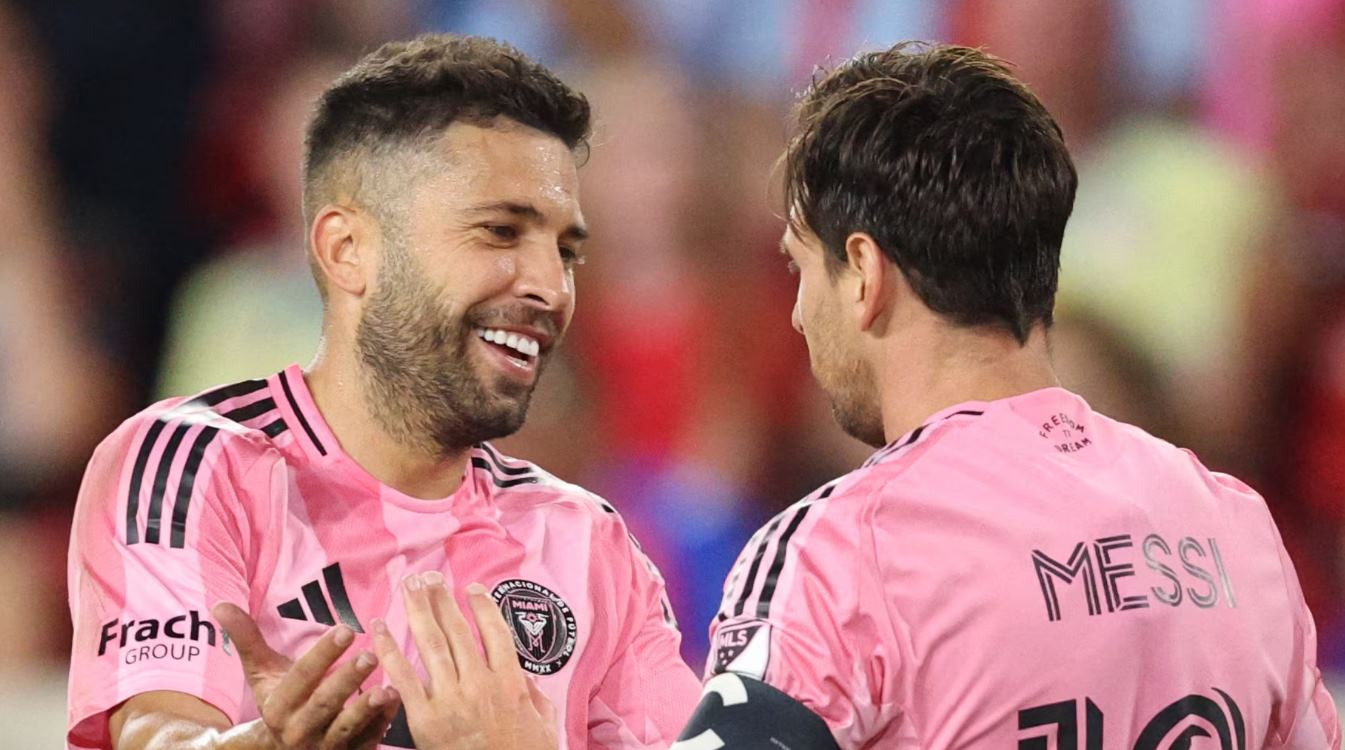 Lionel Messi dan Jordi Alba - Inter Miami