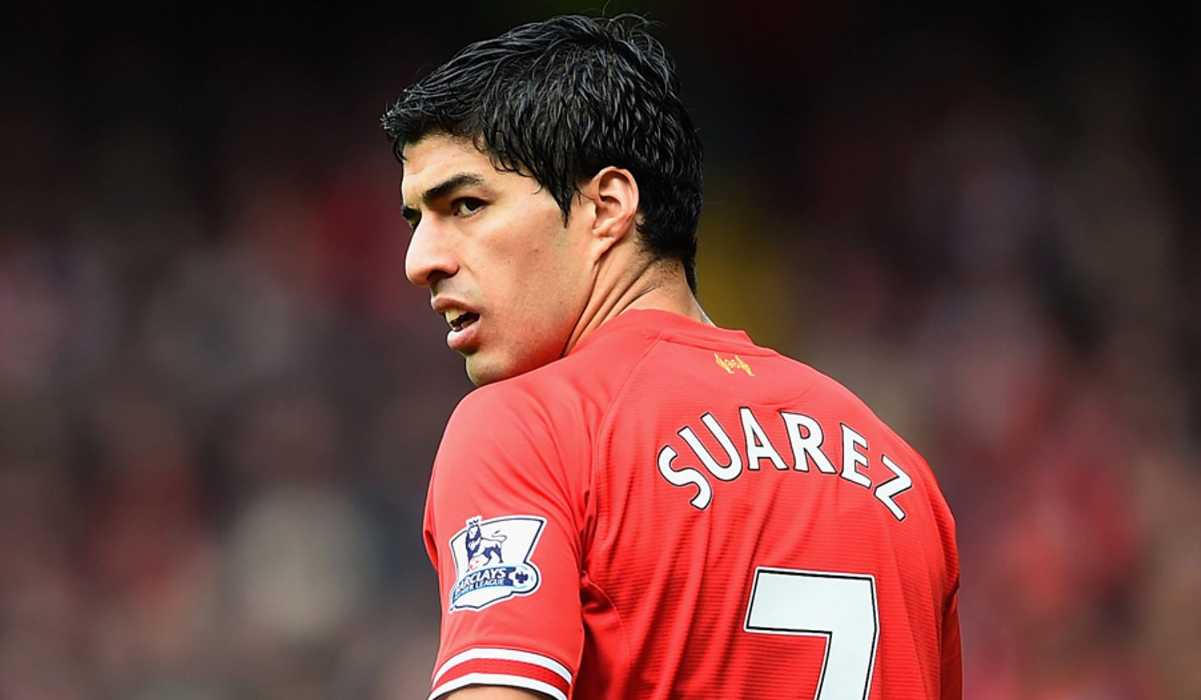 Luis Suarez selama masa karirnya di Liverpool Luis Suarez selama masa karirnya di Liverpool
