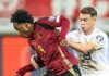 Malick Fofana di laga Belgia vs Makedonia Utara