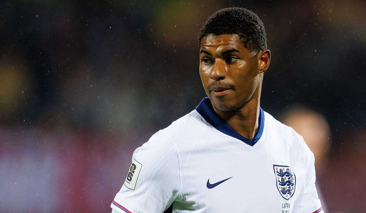 Marcus Rashford di laga Latvia vs Inggris Marcus Rashford di laga Latvia vs Inggris