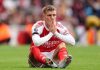 Martin Odegaard pemain Arsenal cedera lagi