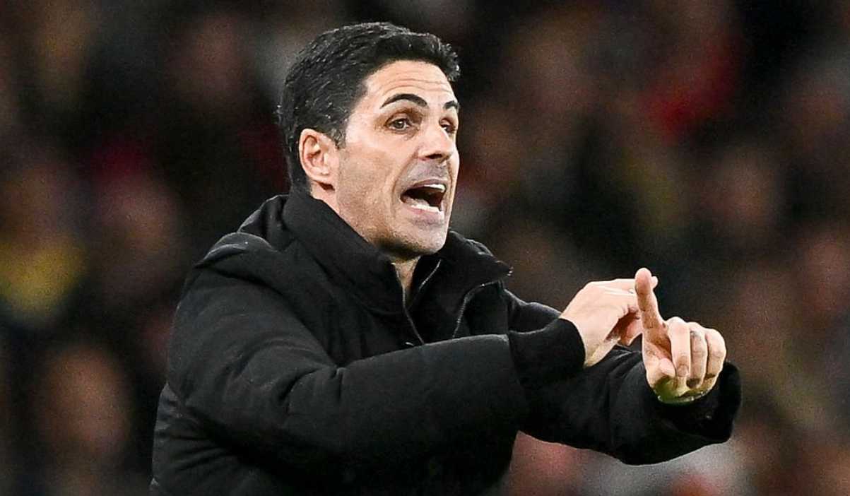 Mikel Arteta di laga Arsenal vs Atletico Madrid Mikel Arteta di laga Arsenal vs Atletico Madrid