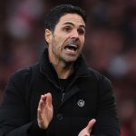 Mikel Arteta di laga Arsenal vs Crystal Palace