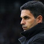 Mikel Arteta di laga Newcastle United vs Arsenal