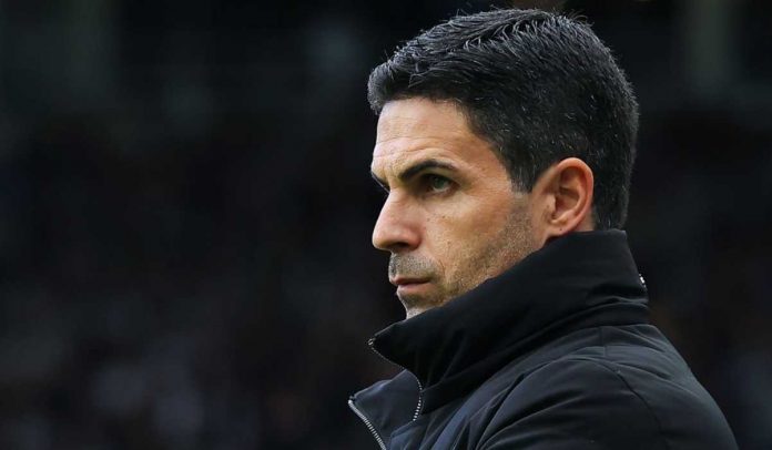 Mikel Arteta di laga Newcastle United vs Arsenal