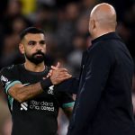 Liverpool Tanpa Mohamed Salah Akhir Tahun Ini, Arne Slot Hadapi Dilema! Mohamed Salah dan Arne Slot - Liverpool