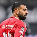 Mohamed Salah di laga Frankfurt vs Liverpool