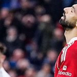 Mohamed Slalah saat Liverpool vs Manchester United