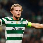 Tottenham Incar Hjulmand, Sporting Siapkan Bonus Besar untuk Pertahankan Sang Kapten Morten Hjulmand gelandang Sporting CP