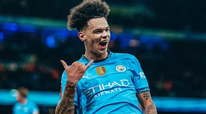 Nico O'Reilly pemain akademi Manchester City