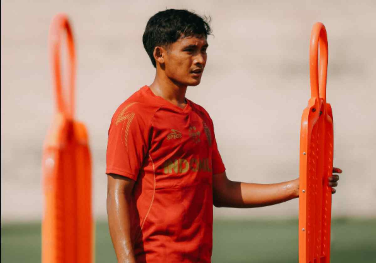 Pemain Bali United dalam Sesi Latihan Jelang Menjamu Persita Pemain Bali United dalam Sesi Latihan Jelang Menjamu Persita