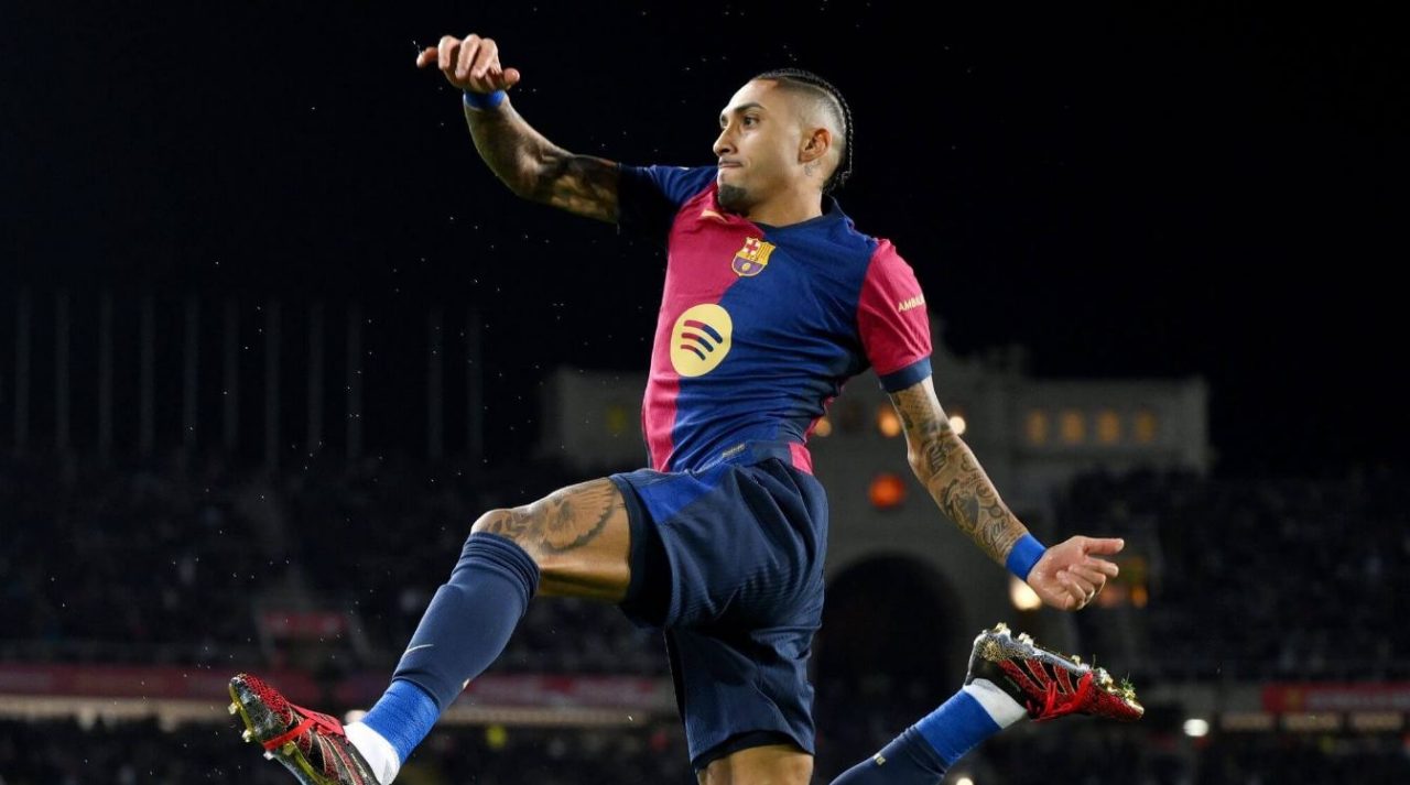 Raphinha winger Barcelona