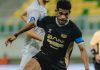 Ricky Kambuaya di Laga Dewa United vs Madura United di Pekan ke-9