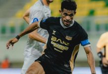 Ricky Kambuaya di Laga Dewa United vs Madura United di Pekan ke-9