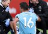 Rodri pemain Manchester City cedera