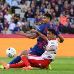 Ronald Araujo dalam Aksinya di Laga Barcelona vs Girona