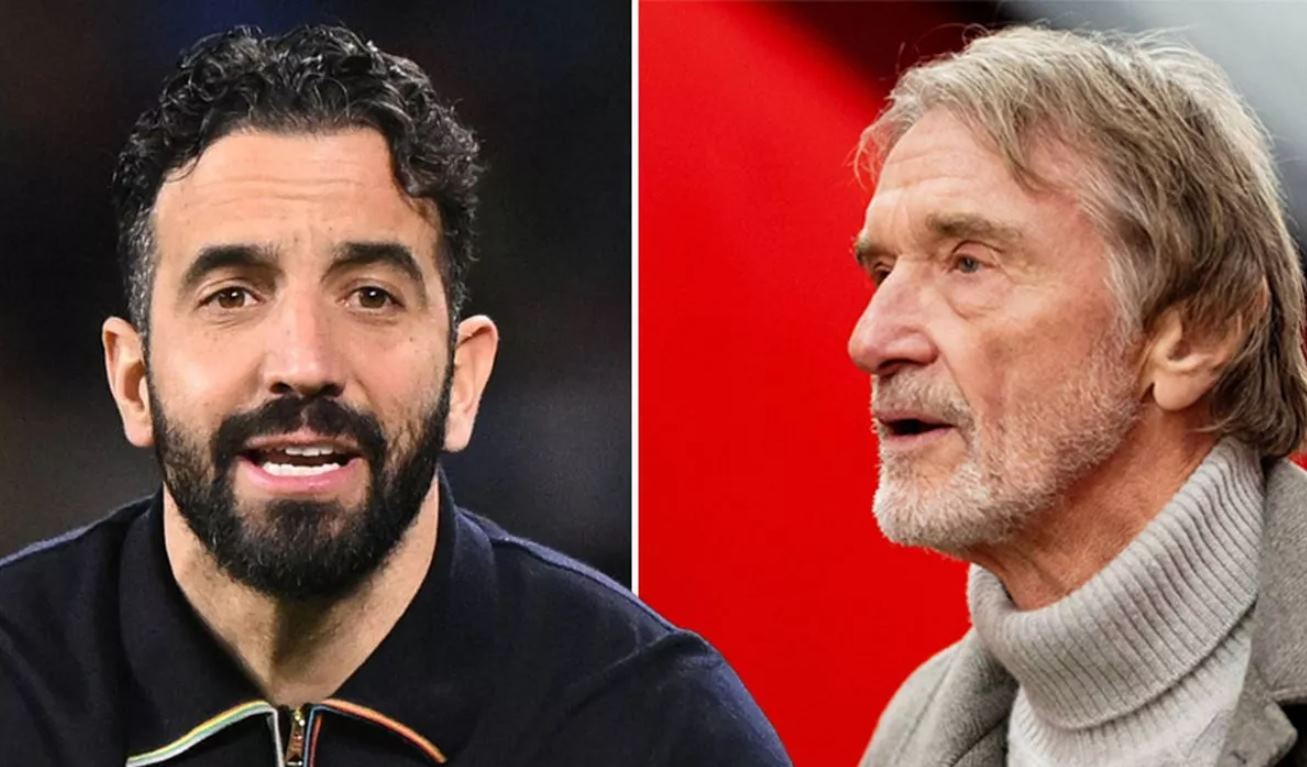 Ruben Amorim dan Sir Jim Ratcliffe - Manchester United Ruben Amorim dan Sir Jim Ratcliffe - Manchester United