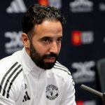 Tangis Perpisahan Ruben Amorim Terungkap, Setahun Setelah Pindah ke Manchester United Ruben Amorim di konferensi pers Manchester United vs Liverpool