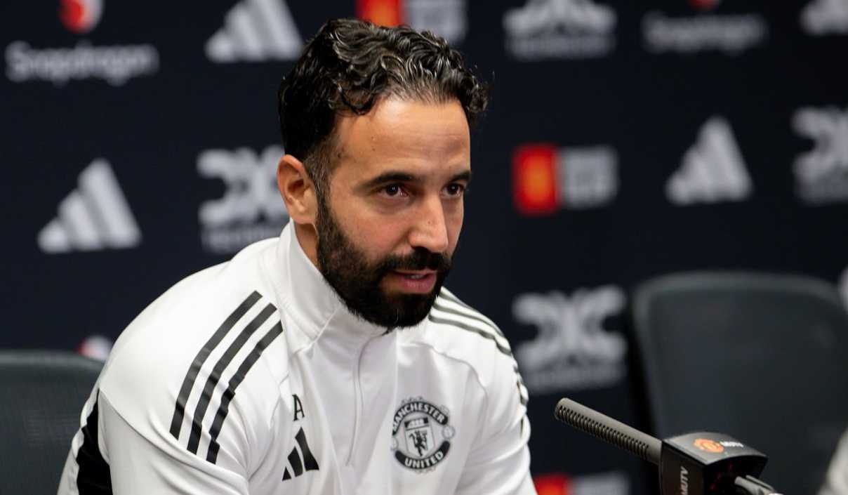 Ruben Amorim di konferensi pers Manchester United vs Liverpool Ruben Amorim di konferensi pers Manchester United vs Liverpool