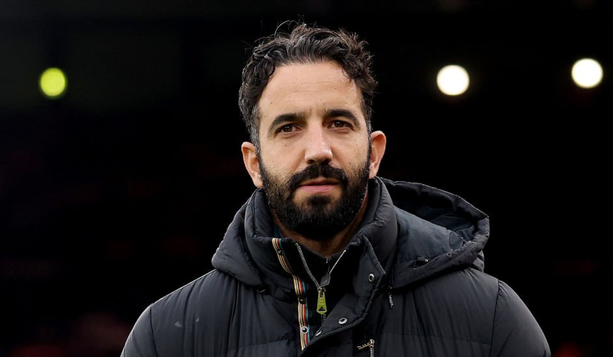 Ruben Amorim di laga Liverpool vs Manchester United Ruben Amorim di laga Liverpool vs Manchester United