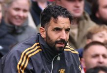 Ruben Amorim di laga Manchester United vs Sunderland