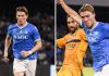 Scott McTominay dan Rasmus Hojlund pemain Napoli