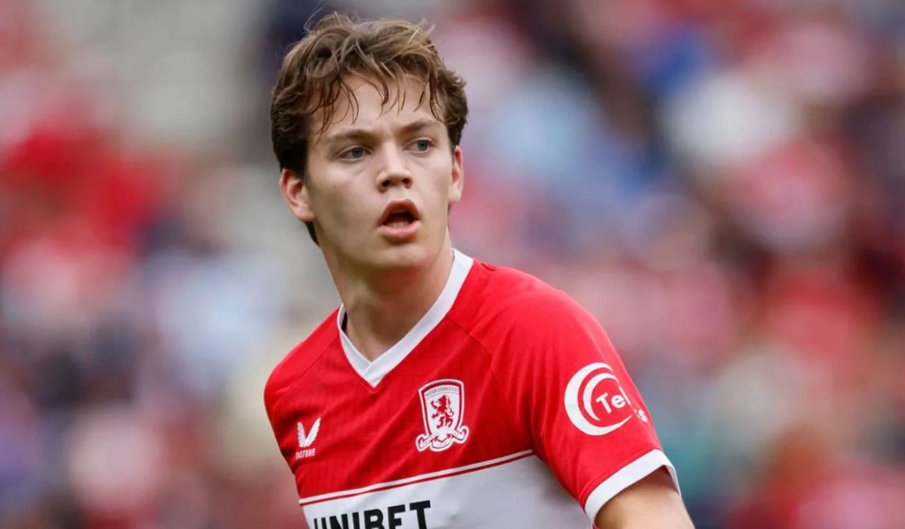 Sverre Nypan pemain Manchester City yang dipinjamkan ke Middlesbrough