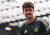 Senne Lammens di laga Manchester United vs Sunderland