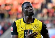 Serhou Guirassy striker Borussia Dortmund